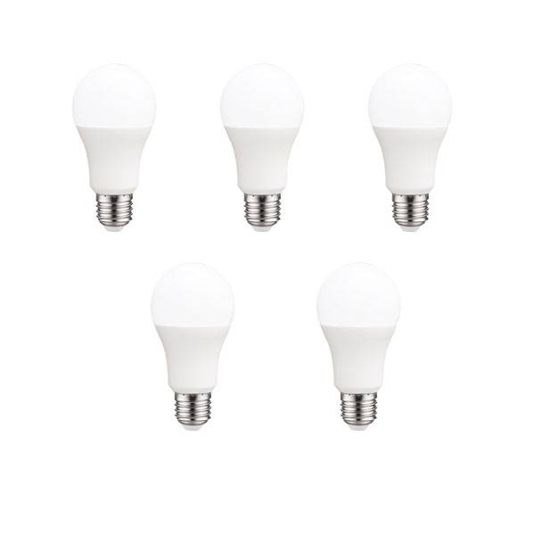 Pack 5 lâmpadas a2bc LED a60 10w E27 luz neutra 4000k