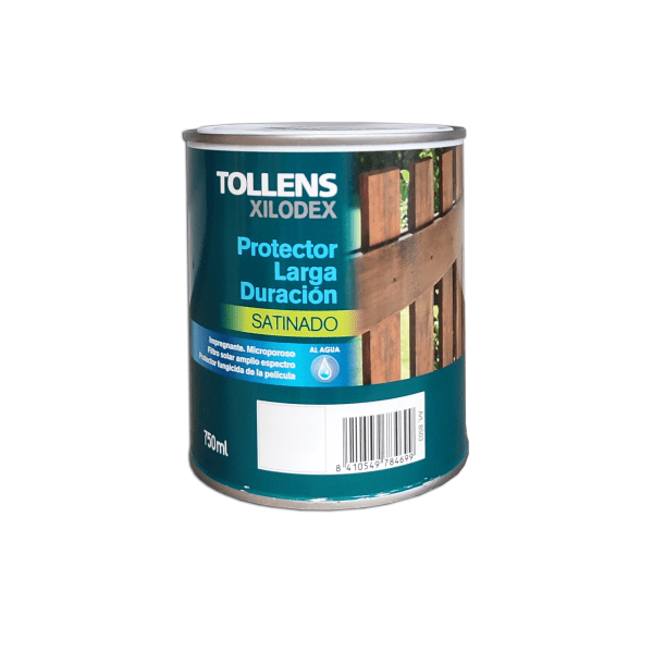 Protector larga duracion satinado al agua 750 ml (iroko de tanzania 513)