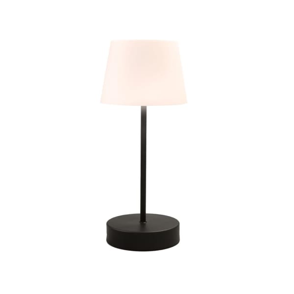 Lámpara de mesa LED sora negro con intensidad regulable