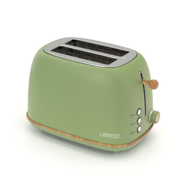 Caprizze kaito bread toaster com groove extra largo 6 design vintage t