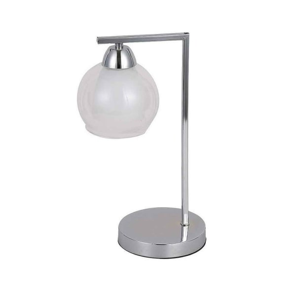 Lampara sobremesa makalu cromo  14cm