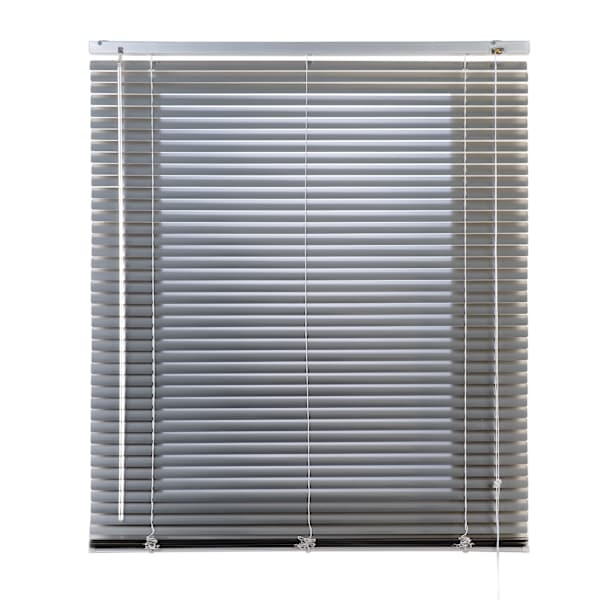 Persianas venecianas de aluminio  plata 105x160
