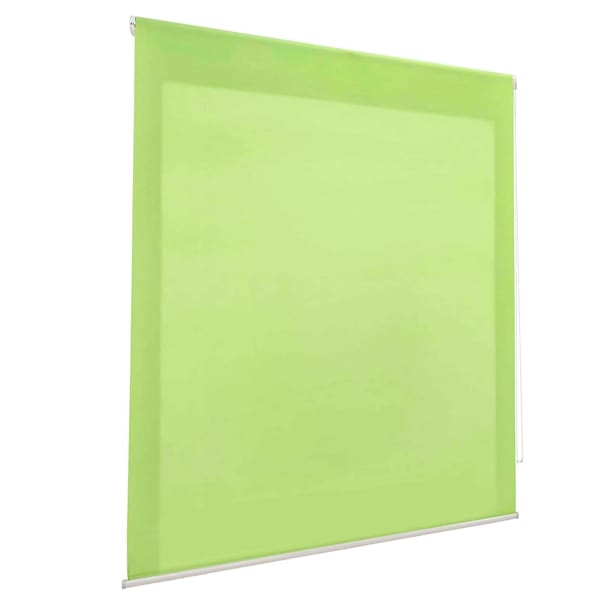 Home mercury - estor enrollable translúcido liso (135x180 cm, verde)
