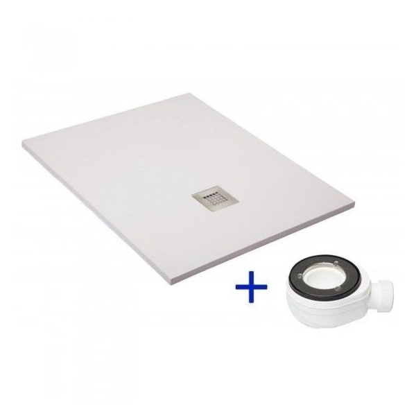 Plato de ducha Blanco Ral 9003 80X200