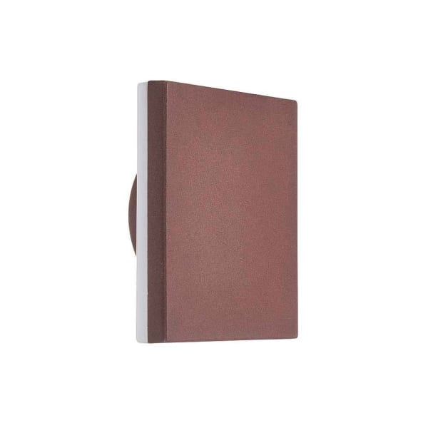 Aplique de exterior bora marron calida 15cm