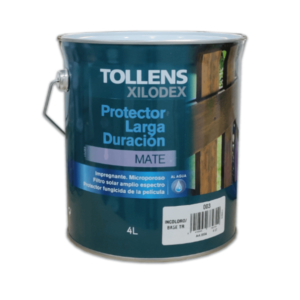 Protector larga duracion mate al agua 4 lt (teca de java 503)