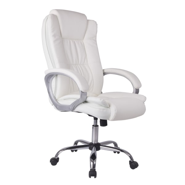 Cadeira de escritório karen elevatória e reclinável, branco