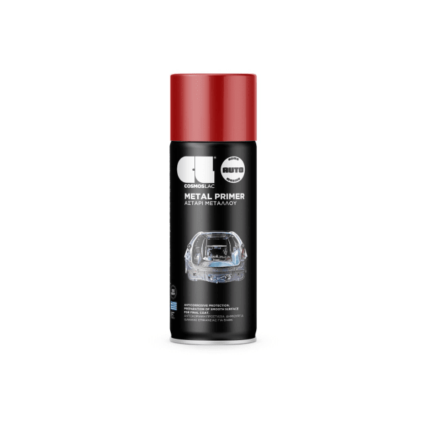 Spray imprimacion antioxidante metal primer 400 ml (rojo n344)