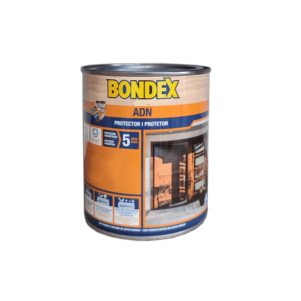Bondex adn protector al agua satinado 750 ml (castaño 903)