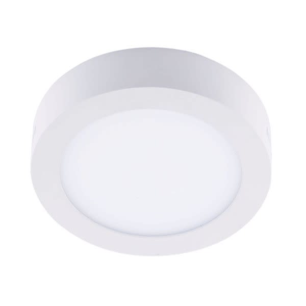Downlight superficie LED blanco 20w luz neutra 4000k wonderlamp ø225mm