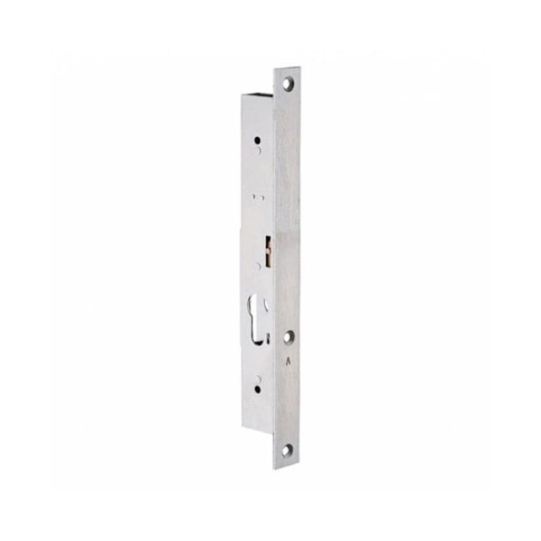 Cerradura de empotrar de 2 puntos con perfil europeo, caja 30/30, eje 15mm