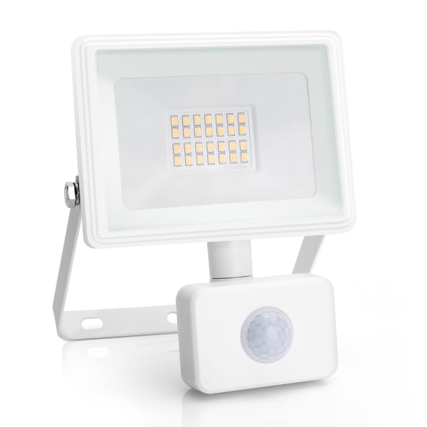 Aigostar foco LED 20w com sensor de movimento pir, 1800lm, ip65, 4000k