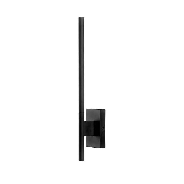 Aplique pared torch negro calida 7cm