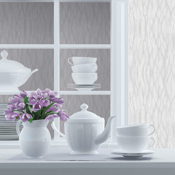 Papel pintado tnt textura aLGodón gris