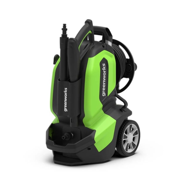 Hidrolimpiadora eléctrica Greenworks 145 bar G50