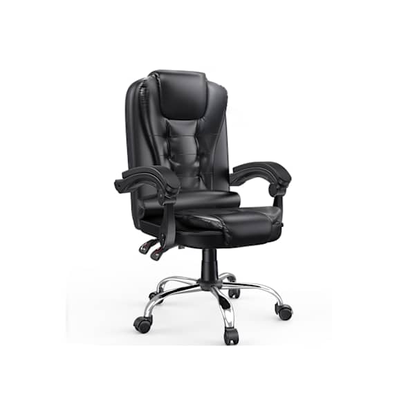 Silla de oficina ejecutiva ergonómica，silla de escritorio-negro