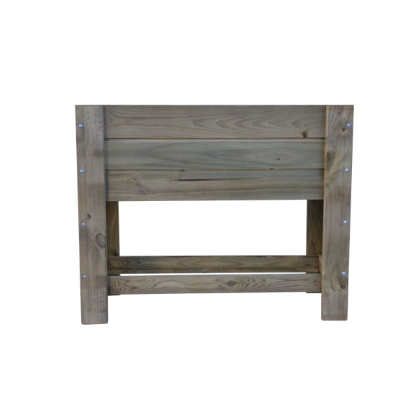 Mesa de cultivo de madera 99x39x80cm 80l huertezuela autoclave