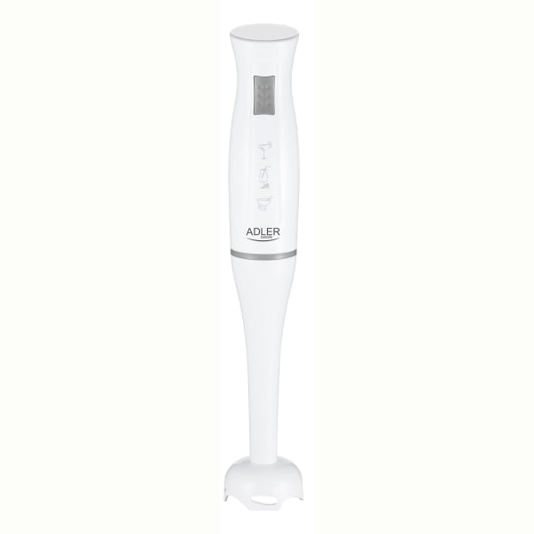 Batidora de mano brazo desmontable, cuchillas adler ad4622 blanco 300w