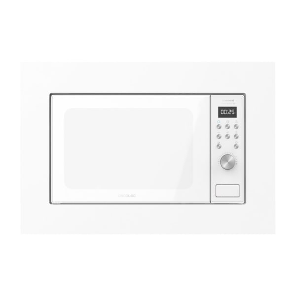 Cecotec microondas encastrable digital grandheat 2000 built-in white. 700w,