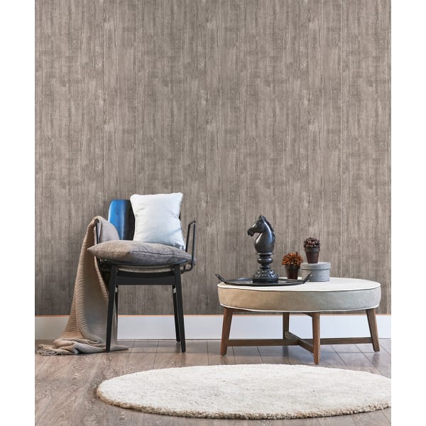 Papel pintado texturizado tnt tablas de madera timber cerezo