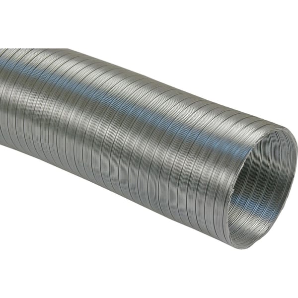 Tubo salida de humos de alumínio extensible de 120 x 5 m