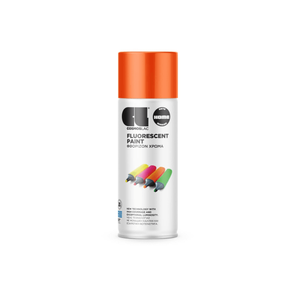 Spray pintura fluorescente naranja n491 400 ml