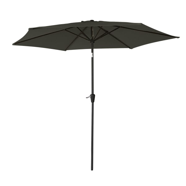 Hapuna guarda-chuva redondo recto 2,70m de diâmetro cinzento