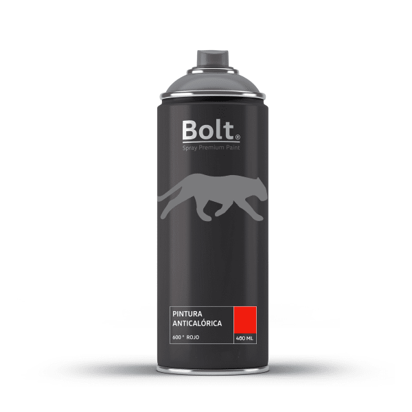 Spray bolt pintura anticalorica rojo 600ºc 400 ml