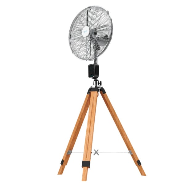 Ventilador de tripé inteligente cecotec energysilence 1600 woody. 50 w, 4 l
