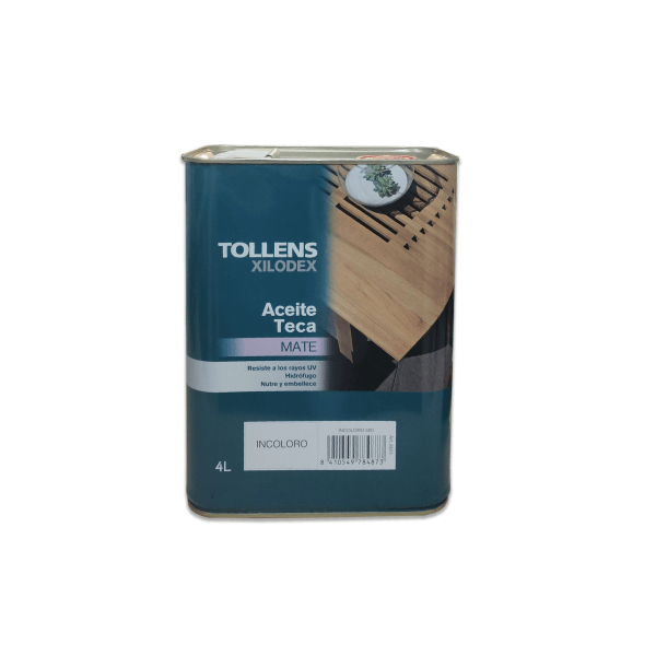 Aceite teca incoloro 4 lt