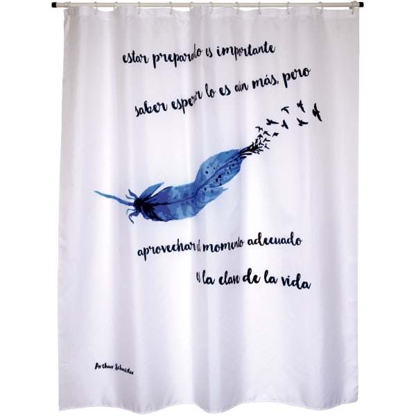 CORTINA DE DUCHA POLIESTER 180X200CM