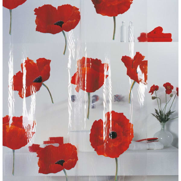 Cortina de ducha Poppy 180 x 200 cm