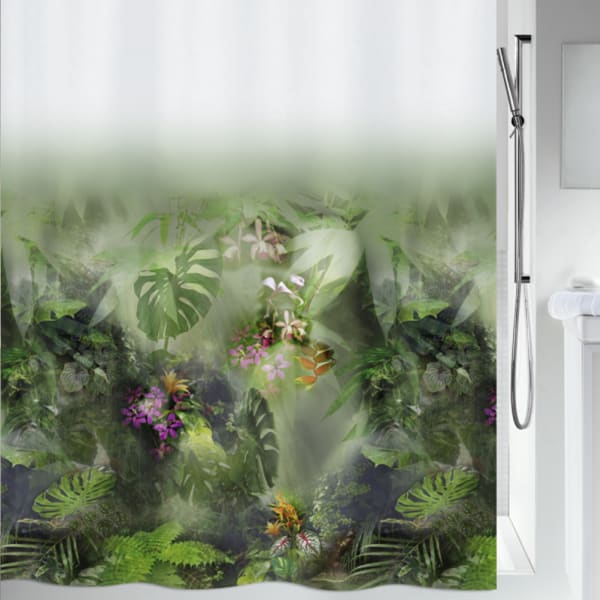 Cortina de ducha Jungle 180 x 200 cm