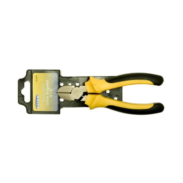 Alicate de corte diagonal bicolor 7" sifer 102026