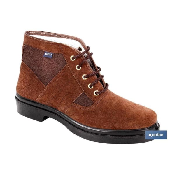 Bota serraje/lona modelo manglar t-39