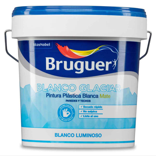 BRUGUER P.P. BLANCO GLACIAR MATE 4 L