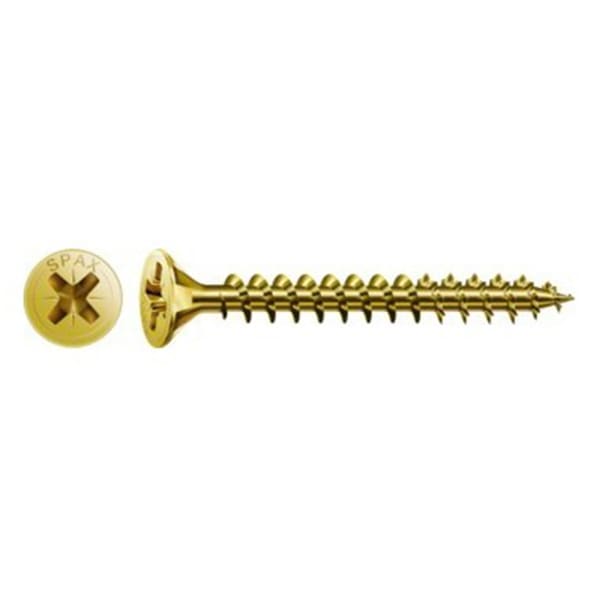 Tirafondo cabeza plana Yellox - L - 3x16 mm