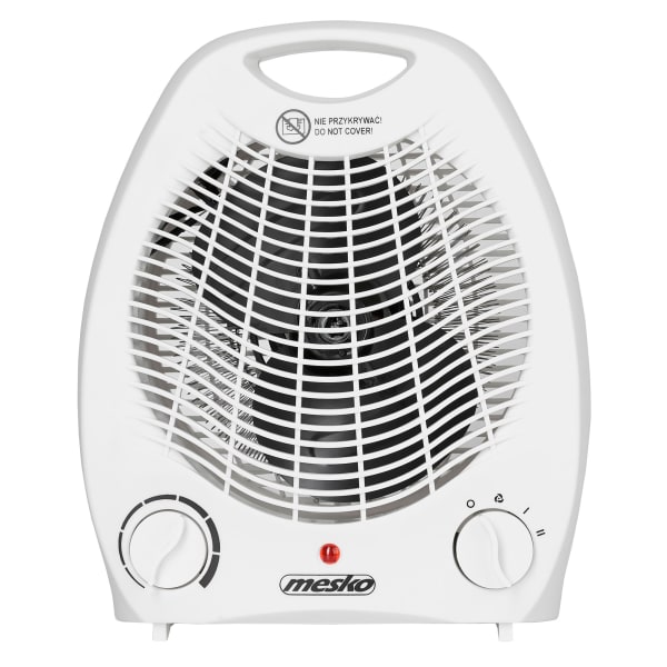 Calefactor ventilador aire caliente / frío, t mesko ms7719 blanco 2000w