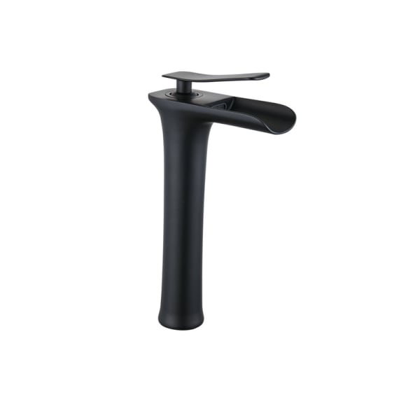 Grifo monomando de lavabo en color negro modelo Izalco (Artazul en negro)