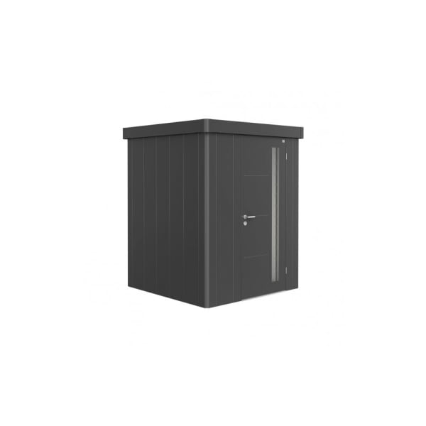 CASETA METALICA BIOHORT JARDIN NEO 3C COLOR GRIS OSCURO