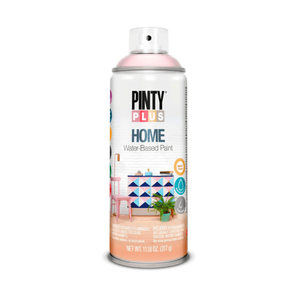 Spray pintyplus home base agua 400 ml (hm117 rosa claro)