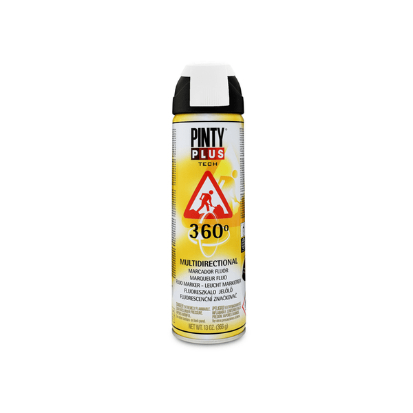 Spray marcador fluor 360º blanco 500 ml