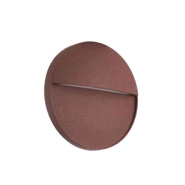 Aplique de exterior baker marron calida 16cm