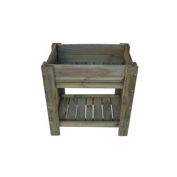 Mesa de cultivo de madera 79x56x80 cm 60l toscares autoclave-madelea