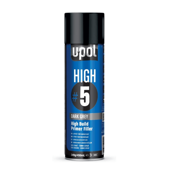 Spray aparejo alto espesor high 5 450 ml (gris oscuro)