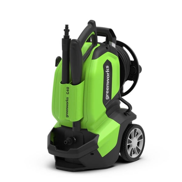 Hidrolimpiadora eléctrica Greenworks 135 bar G40