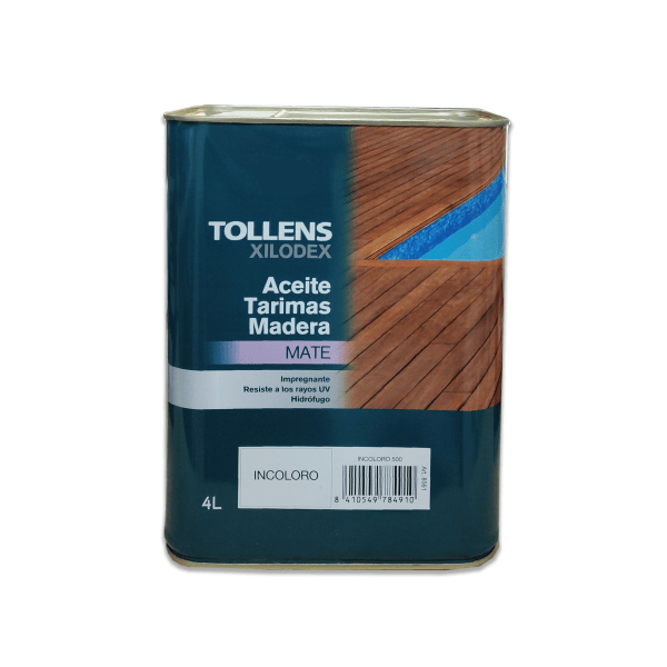 Aceite tarima madera incoloro 4 lt