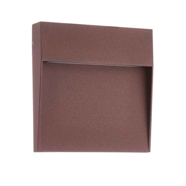 Aplique de exterior baker marron calida 16cm
