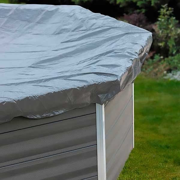 Tampa de inverno para piscina composta 656 x 376 cm