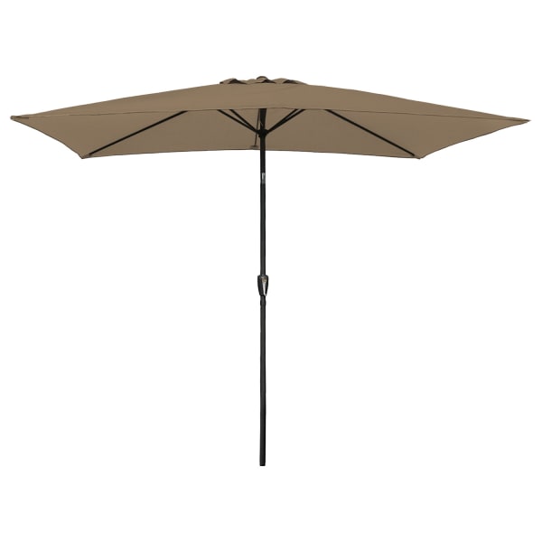 Hapuna guarda-chuva rectangular recto 2x3m taupe